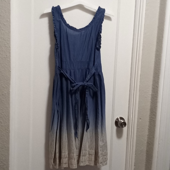 Converse blue pinstriped summer dress - Picture 4 of 5